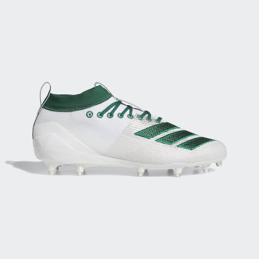 Ghete Fotbal Adidas adizero 8.0 Barbati Romania - Albi/Verzi Inchis F35187